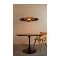 Sammy Eettafel Rond MDF Zwart 120cm