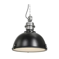 Sammy 1-lichts Hanglamp Zwart 42cm
