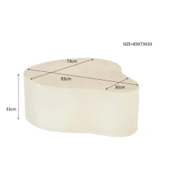 Sandy organische Salontafel Zand 85cm