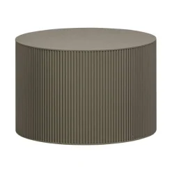 Sanne Bijzettafel Rond MDF Militair Groen 60cm