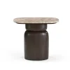 Santo Bijzettafel Marmer 56 cm
