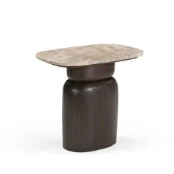 Santo Bijzettafel Marmer 56 cm
