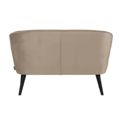 Sara Bankje Velvet Khaki 110cm