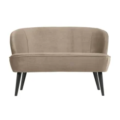 Sara Bankje Velvet Khaki 110cm