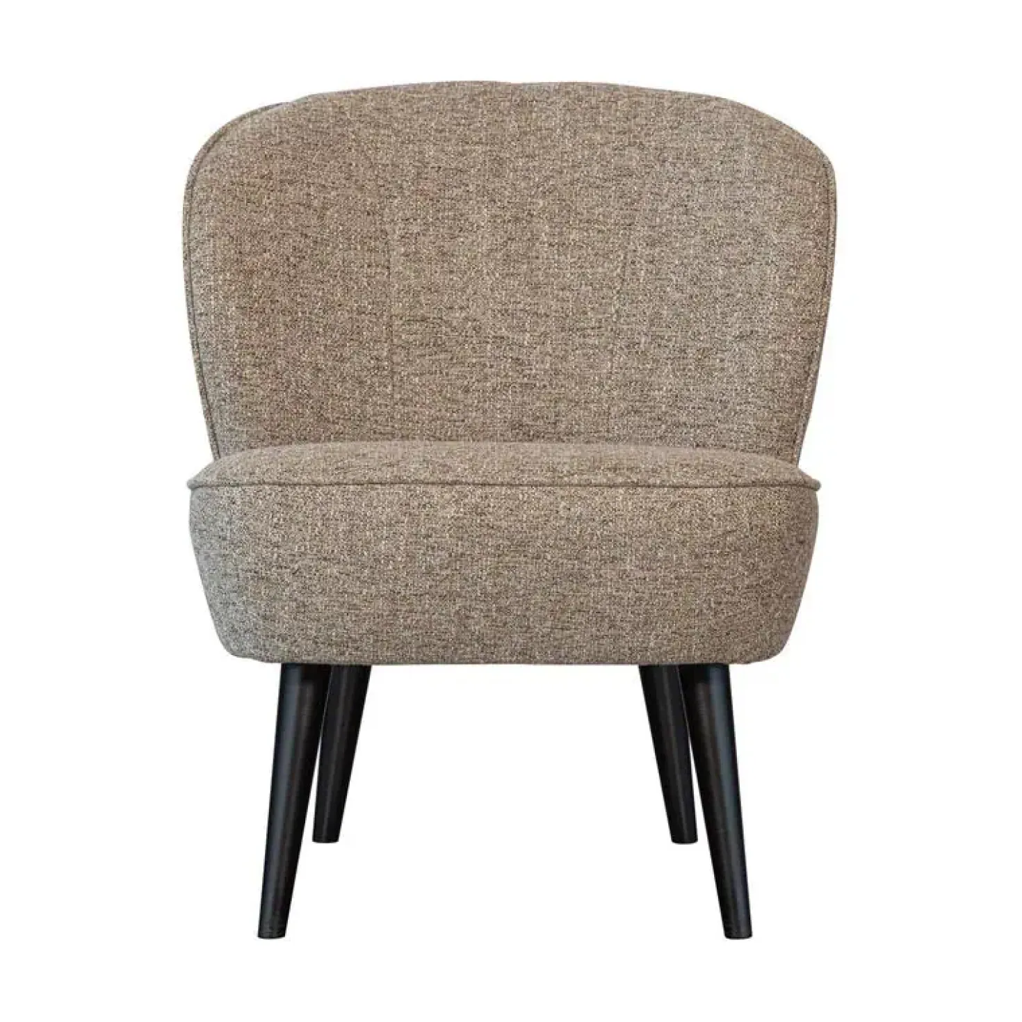 Sara Fauteuil Geweven Stof Naturel Melange
