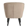 Sara Fauteuil Velvet Khaki