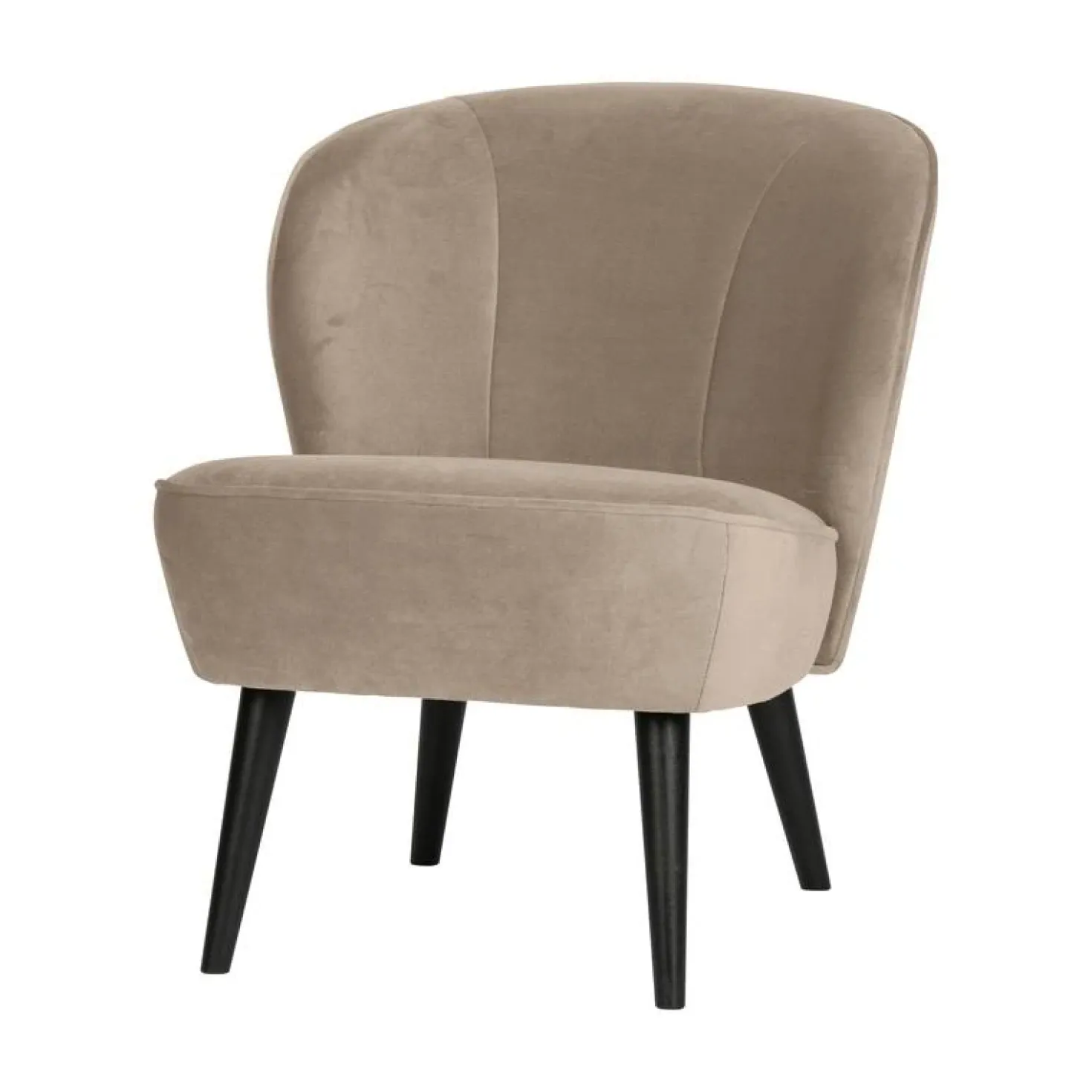 Sara Fauteuil Velvet Khaki