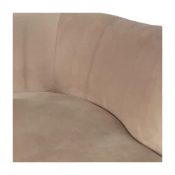 Sara Lounge Fauteuil Links Velvet Khaki 112cm