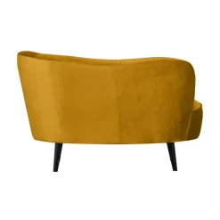 Sara Lounge Fauteuil Rechts Velvet Oker 112cm
