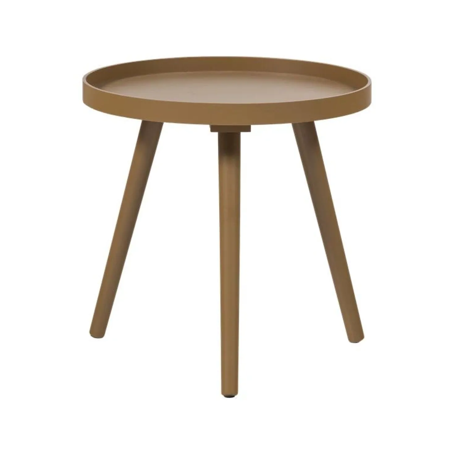 Sasha Bijzettafel rond Honinggeel 41cm