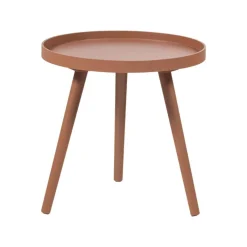 Sasha Bijzettafel rond Oudroze 41cm