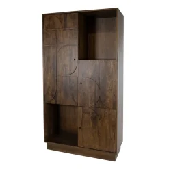 Savanne Wandkast Mangohout Walnoot 100cm