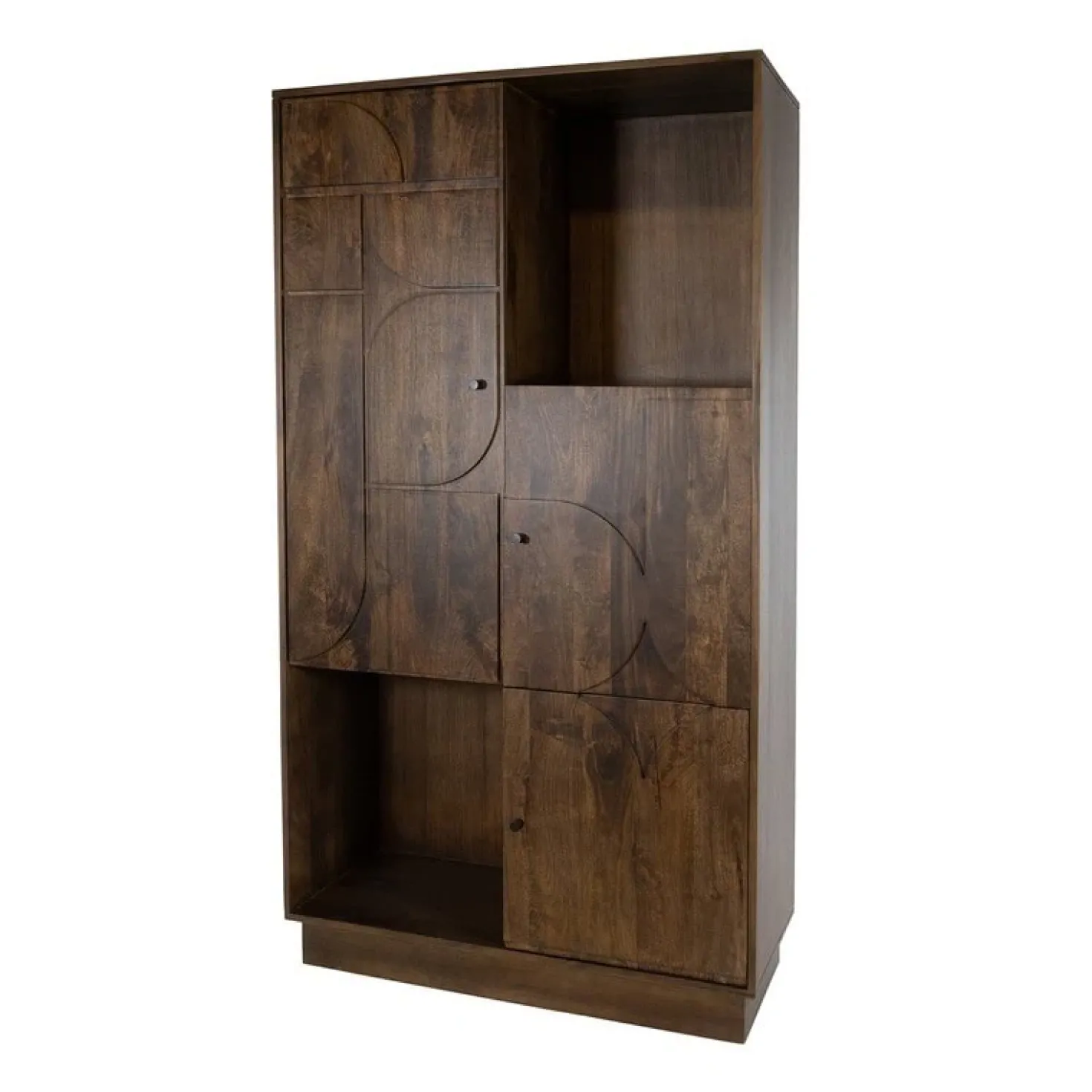 Savanne Wandkast Mangohout Walnoot 100cm