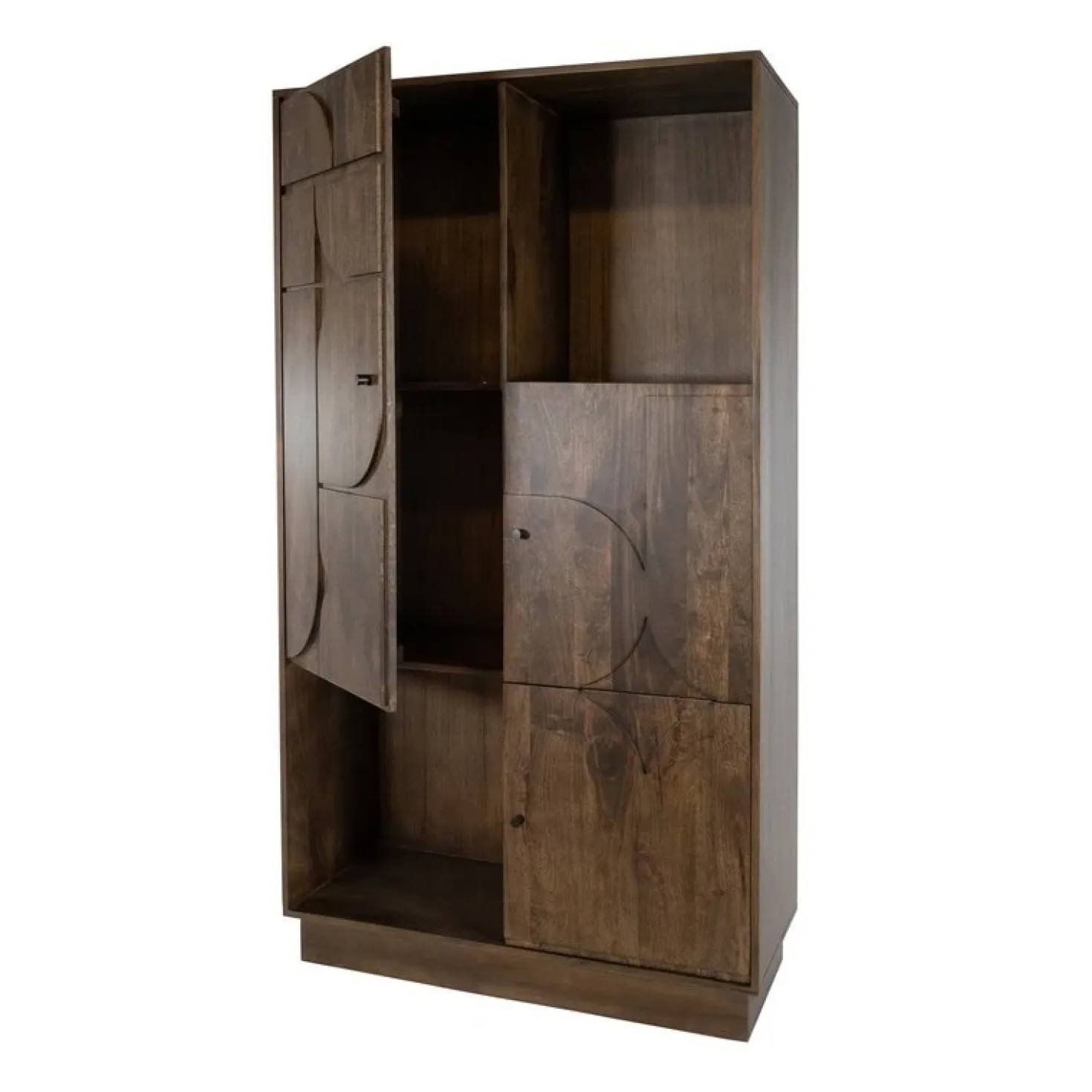 Savanne Wandkast Mangohout Walnoot 100cm