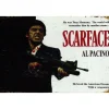 Scarface - metalen bord