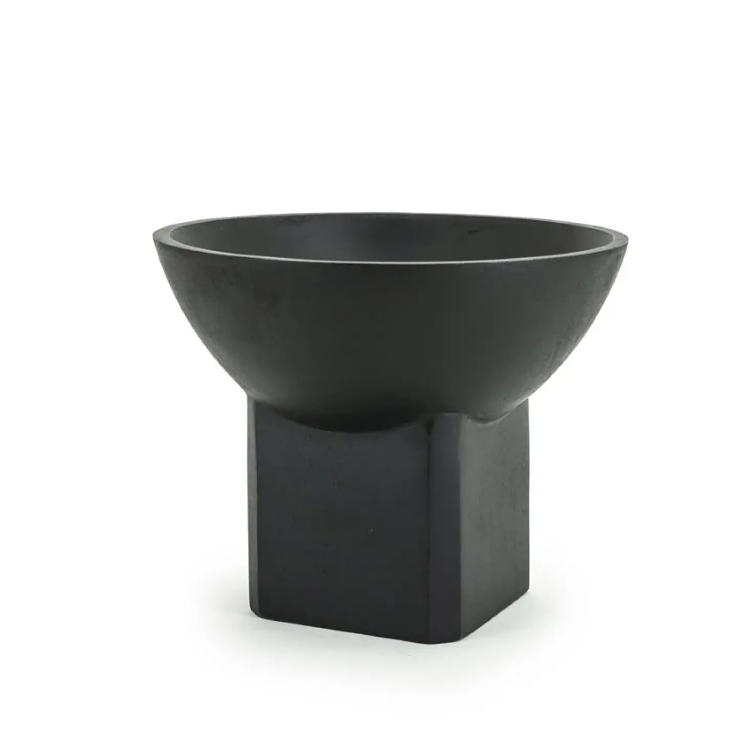 Schaal Bora medium zwart