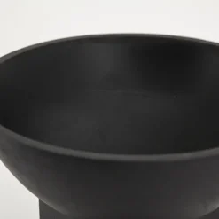 Schaal Bora medium zwart