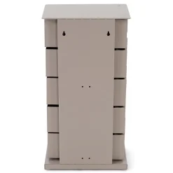 Schoenenkast industrieel Rodman (5 lades) – Taupe metaal