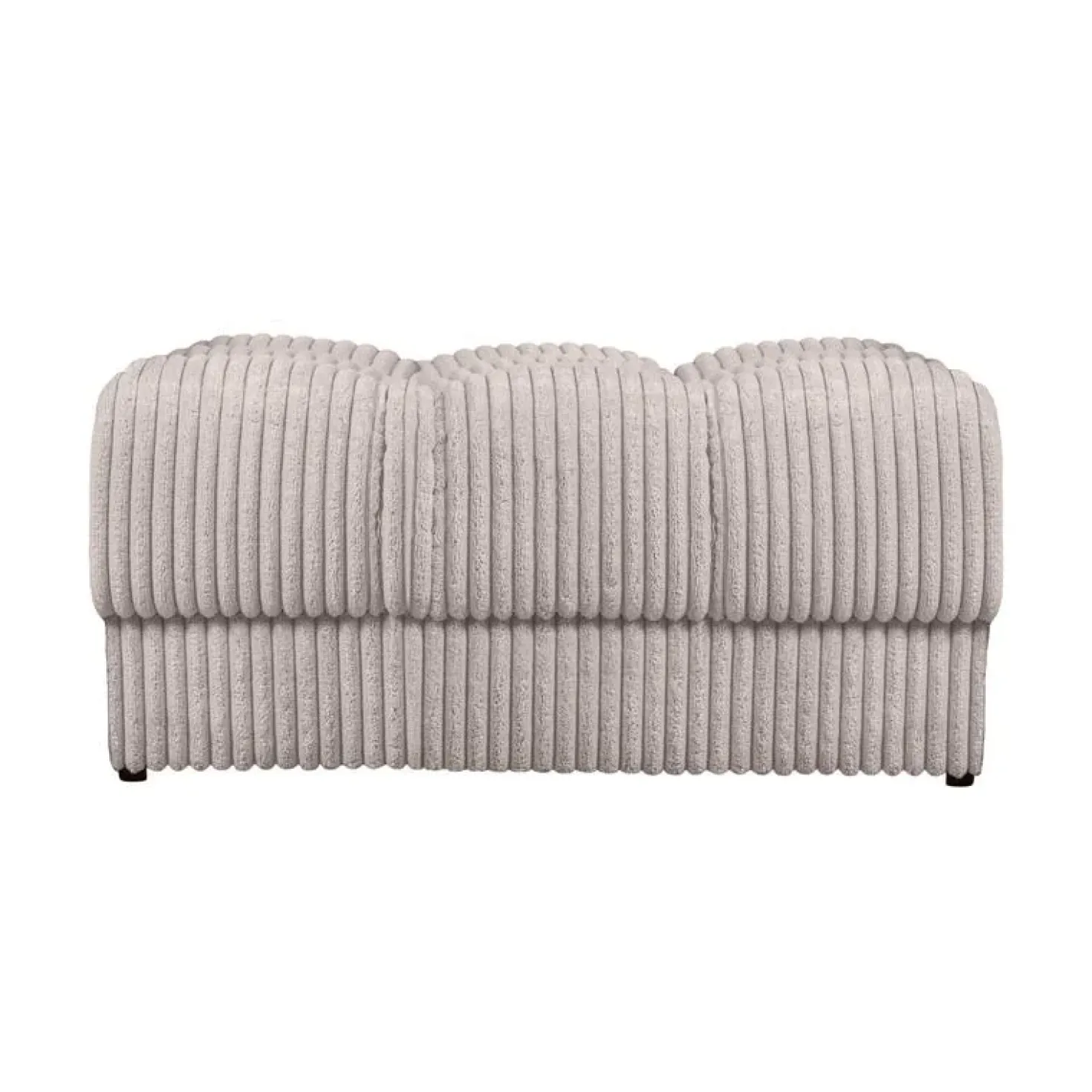 Second Date Hocker Ribstof Naturel 82cm
