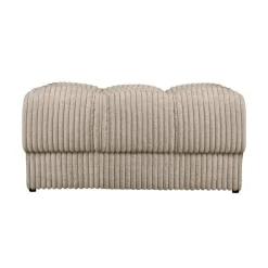 Second Date Hocker Ribstof Travertin 82cm