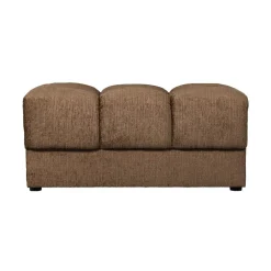Second Date Hocker Structure Velvet Brass 82cm
