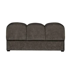 Second Date Hocker Velvet Warmgrijs 82cm