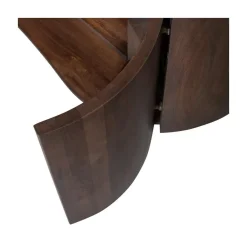 Sense Dressoir 4-Deurs Mangohout Walnoot 160cm