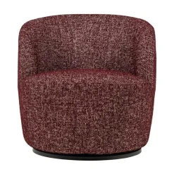 Serra Draaifauteuil Bordeauxrood Melange