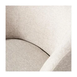 Serra Draaifauteuil Geweven Stof Off White