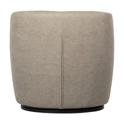 Serra Draaifauteuil Geweven Stof Zand