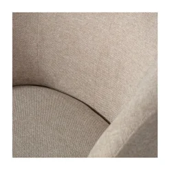 Serra Draaifauteuil Geweven Stof Zand