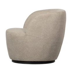 Serra Draaifauteuil Geweven Stof Zand