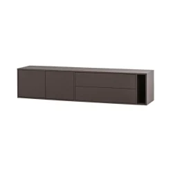 Settle Down Tv meubel Grenen Middenbruin 200cm