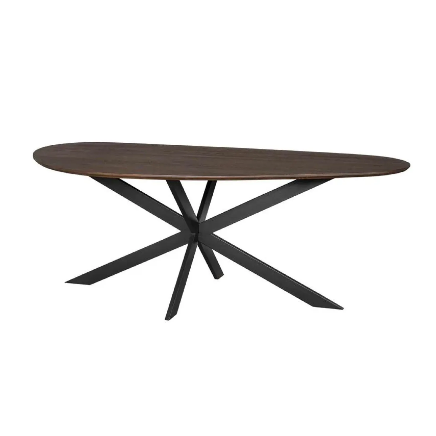 Shane Eettafel Organisch Walnoot Eikenhout 210cm