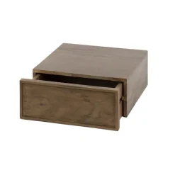 Shaun Zwevend Set van 2 Nachtkastjes 1 lade Acaciahout 35cm