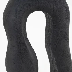 Shiboo tafellamp hout naturel zwart