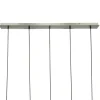 Shona 5-lichts Hanglamp amber