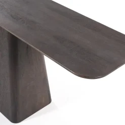 Sidetable Aron 180×40 bruin