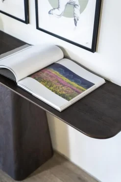 Sidetable Aron 180×40 bruin