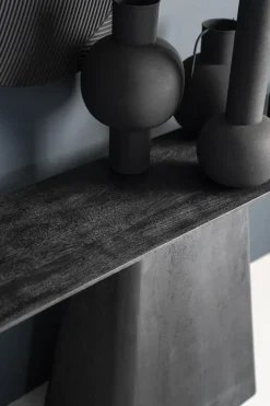 Sidetable Aron 180×40 zwart