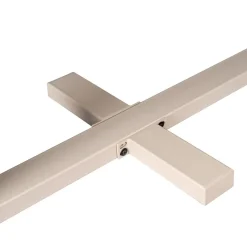 Sienna Kruispoot zand 180cm