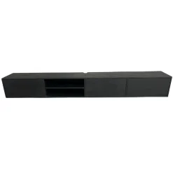 Sigge Zwevend Tv meubel zwart 240cm