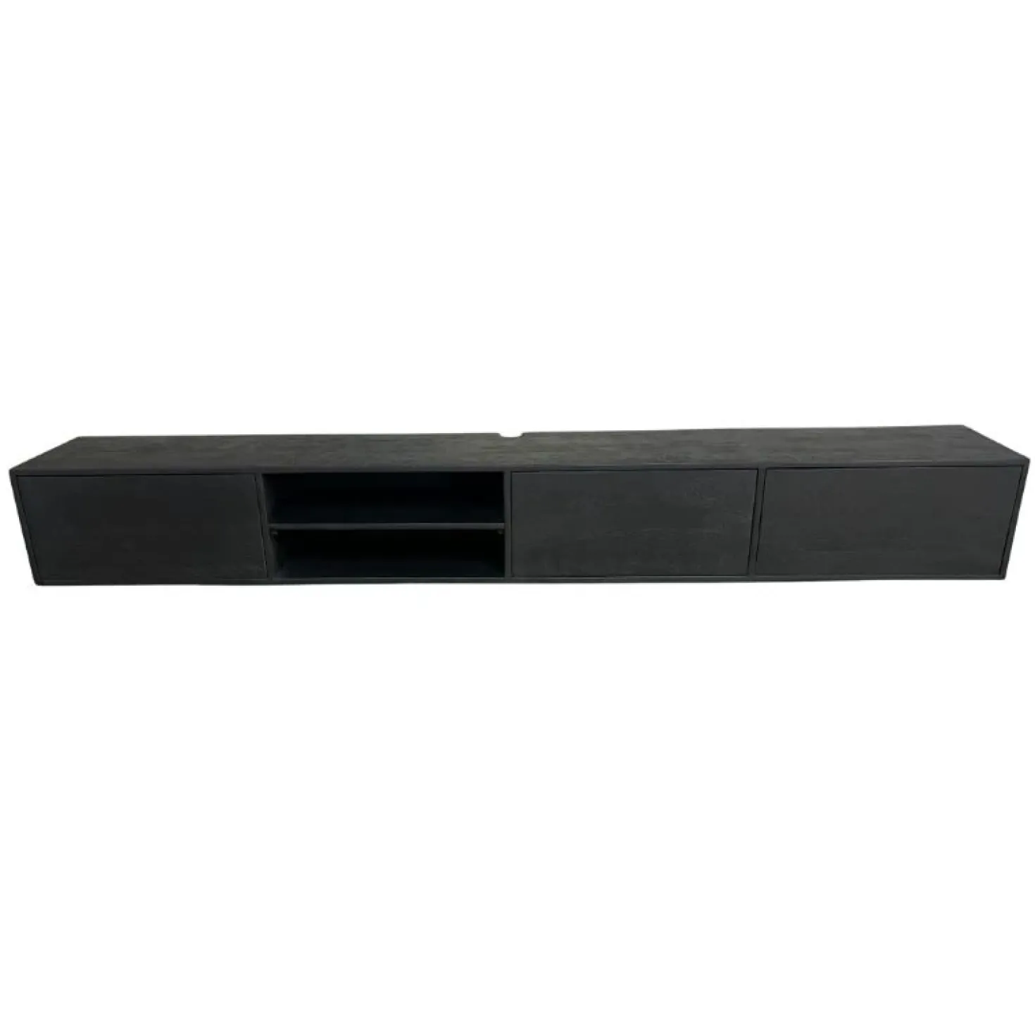 Sigge Zwevend Tv meubel zwart 240cm