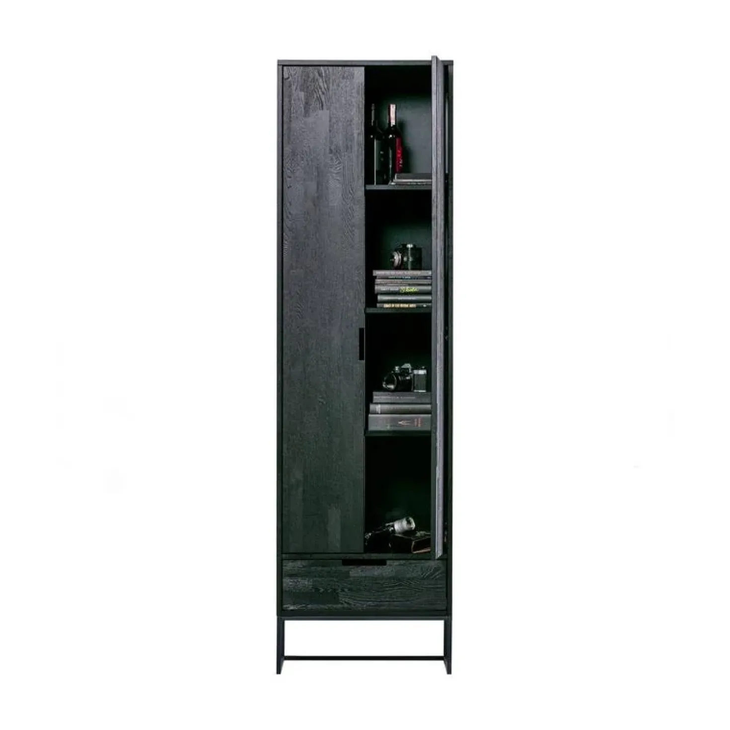 Silas Hoge Wandkast Essen Blacknight 60cm