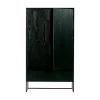 Silas Wandkast 2-Deurs Essen Blacknight 85cm