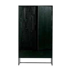 Silas Wandkast 2-Deurs Essen Blacknight 85cm