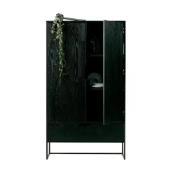 Silas Wandkast 2-Deurs Essen Blacknight 85cm