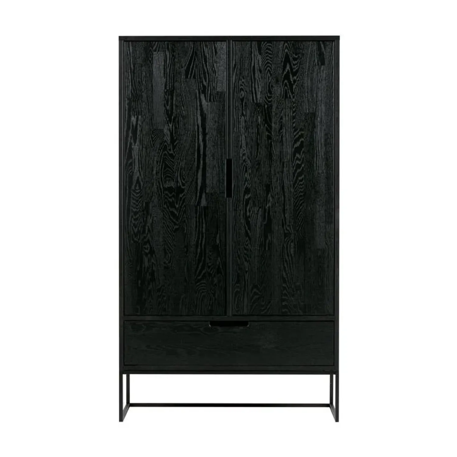 Silas Wandkast 2-Deurs Essen Blacknight 85cm