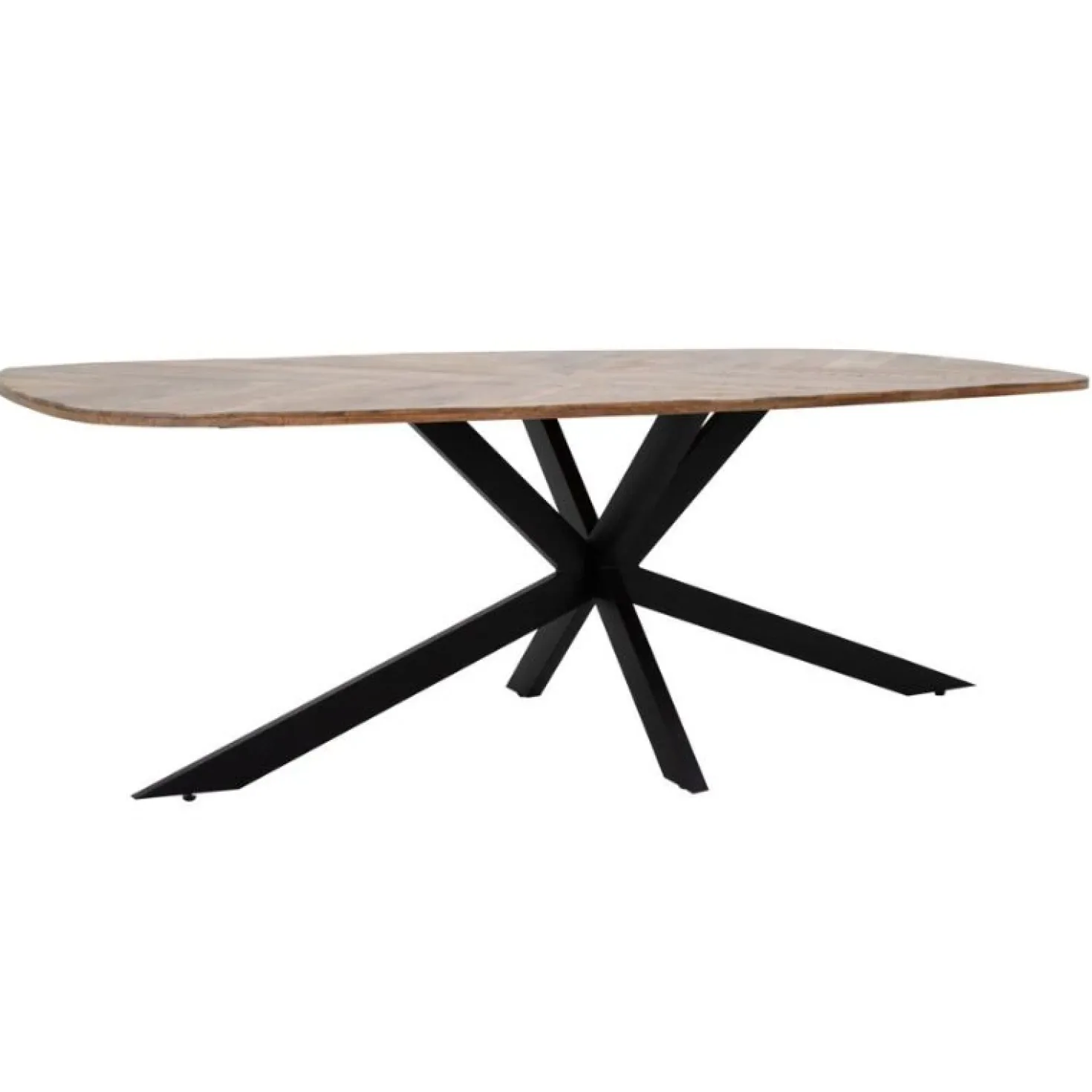Silvi eettafel visgraat naturel