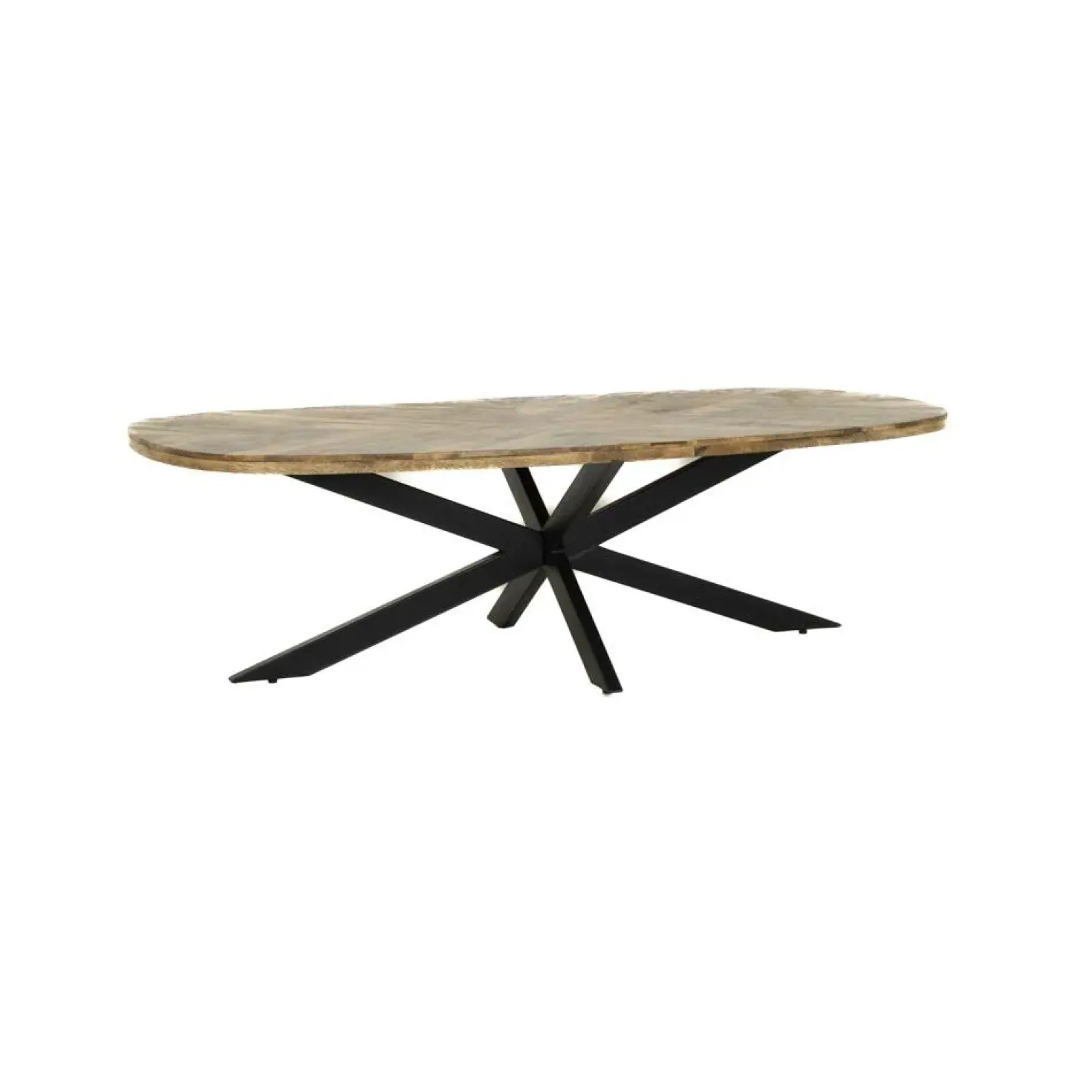Silvi Salontafel deens ovaal naturel 130 cm